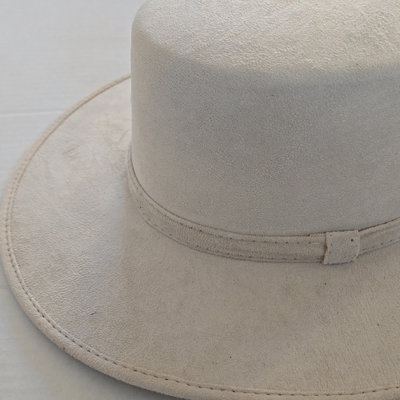 Nicol Hats Elegant Beige Suede Western Hat main image 8